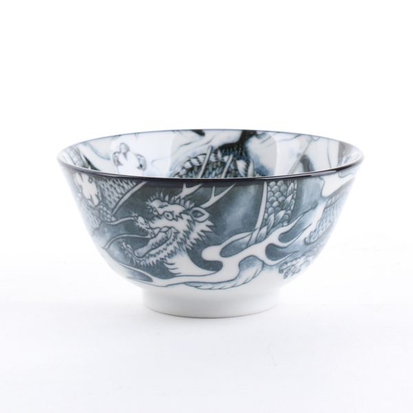 Dragon Ceramic Bowl (6.5cm d.13cm) For Cheap