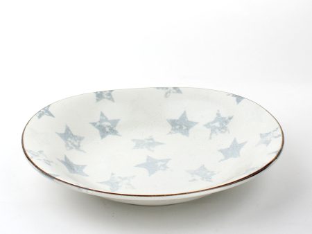 Oval Lucky Star 22.5 cm Ceramic Oval Bowl on Sale