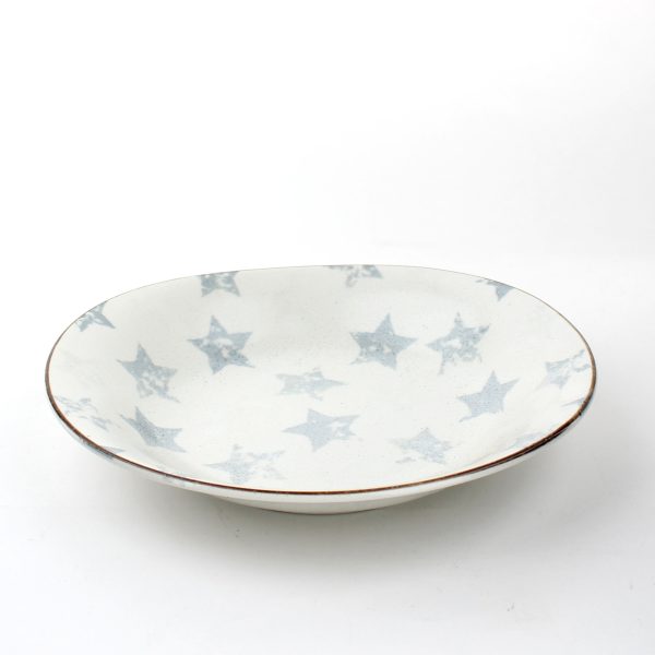 Oval Lucky Star 22.5 cm Ceramic Oval Bowl on Sale