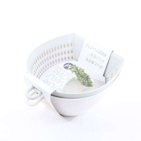 Dustpan-Shaped Colander & Bowl (2pcs) on Sale