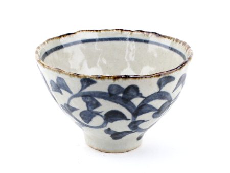 Nippou Tako Arabesque Porcelain Deep Bowl (9cm d.14.5cm) Online Hot Sale