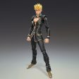 Super Figure Action Big JoJo s Bizarre Adventure Giorno Giovanna Ver.BLACK Cheap