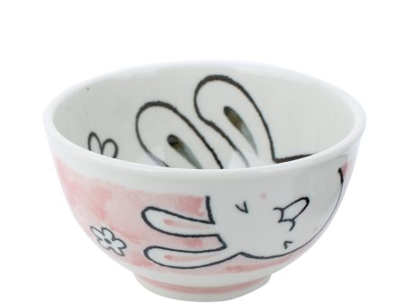 Rabbit Porcelain Bowl d.13cm Sale