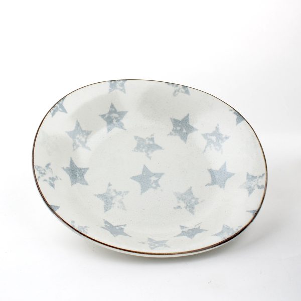 Oval Lucky Star 22.5 cm Ceramic Oval Bowl on Sale