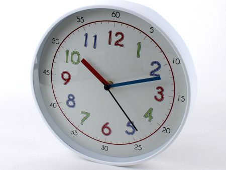 Colored Numbers Wall Clock (d.25cm) Cheap