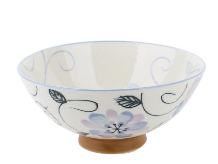 Hasui Flower Porcelain Bowl d.14cm For Sale