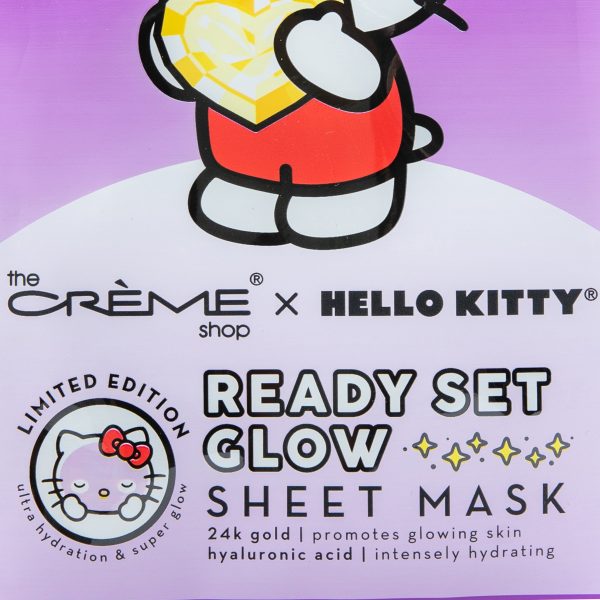 The Creme Shop Hello Kitty Ready Set Glow Sheet Mask Hot on Sale