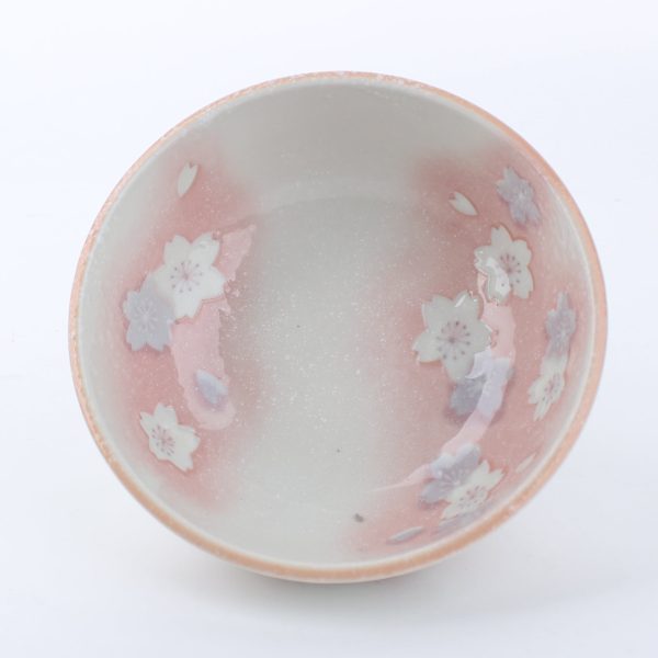 Sakura Cherry Blossom, White Gap Porcelain Bowl d.13.2cm on Sale