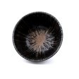 Sendan Tokusa-Ten Grass Black Porcelain Rice Bowl (M 6cm d.12cm) Cheap