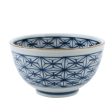 Kozome Komon Small Pattern Ceramic Bowl S d.12.9cm For Discount