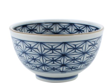 Kozome Komon Small Pattern Ceramic Bowl S d.12.9cm For Discount