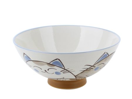 Kohiki Calico Cat Porcelain Bowl d.14cm For Sale