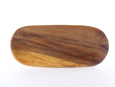 Acacia Wood Oval Long Plate (L) Supply