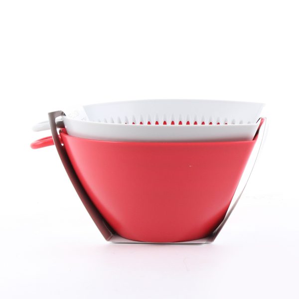 Dustpan-Shaped Colander & Bowl (2pcs) Hot on Sale