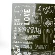 Placemat (PP Typography BN*BK 30x40cm) Fashion