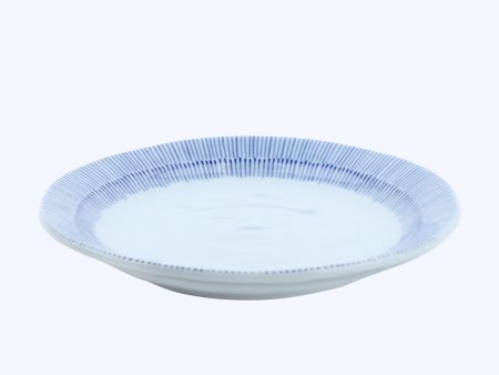 Kyou Tokusa Ten Grass Porcelain Plate d.16.5cm Cheap