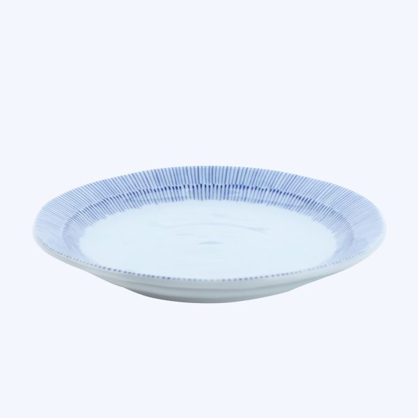 Kyou Tokusa Ten Grass Porcelain Plate d.16.5cm Cheap