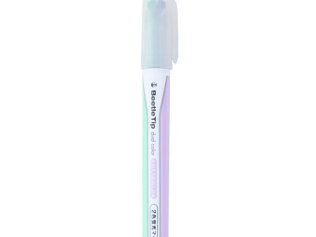 2-Colour Highlighter (Green Purple) Sale