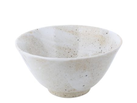 Yukiji Snow Road Ceramic Rice Bowl L d.13.3cm on Sale