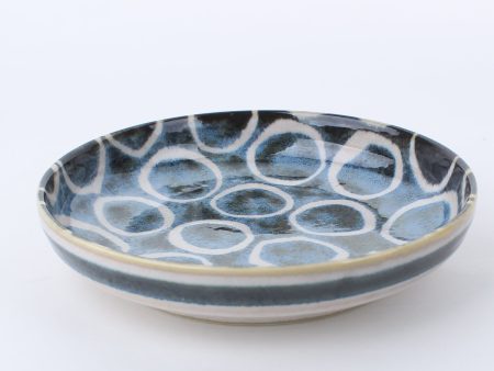 Circles Porcelain Pasta Bowl d.20cm For Cheap