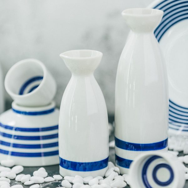 Blue & White Porcelain Tokkuri Sake Bottle 180mL For Cheap