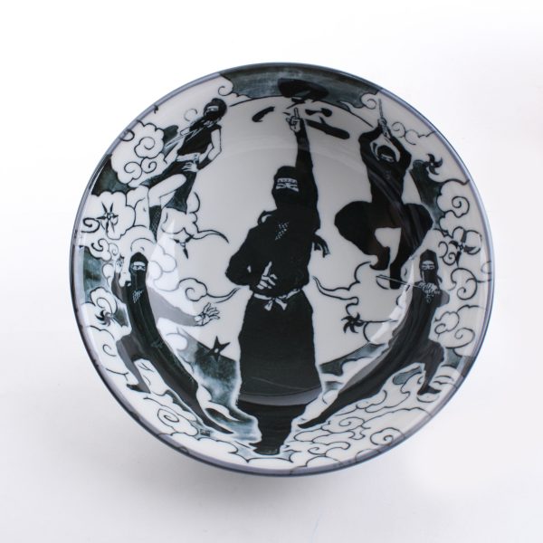 Ninja Ramen Ceramic Bowl (7.5cm d.19cm) Online Hot Sale