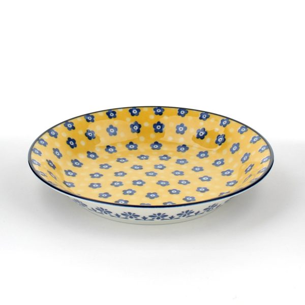 Plate (Porcelain Curry Pasta Flower 4cm d.21.5cm) Discount