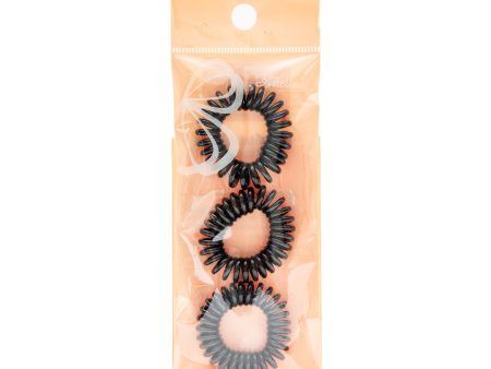 B.Adeline Mini Hair Spiral Elastics 3 pc For Sale