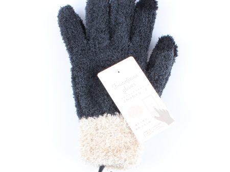 Fluffy Feather Cuff Touch Screen Women 21 cm 1 pair Winter Gloves Sale