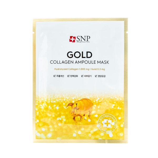 SNP Gold Collagen Ampoule Mask Discount