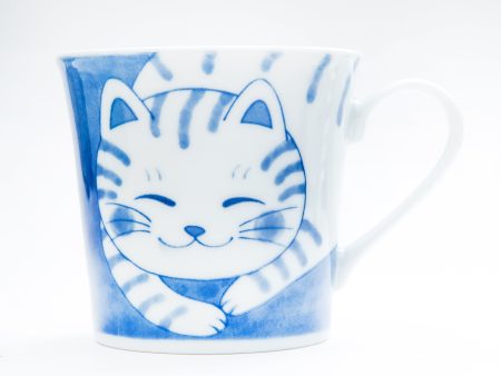 Japanese Porcelain Cat House Mug Sale