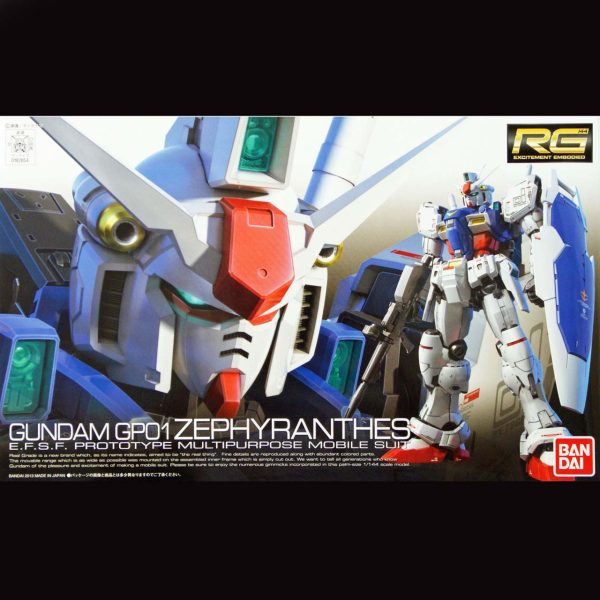 Bandai RG 1 144 RX-78 GP01 Gundam GP01 Zephyrantes Online now