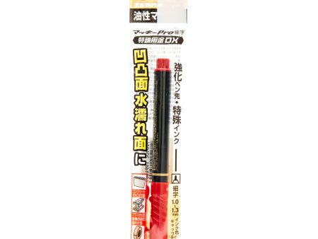 Zebra Oil-Based Red Marker Pen For Discount