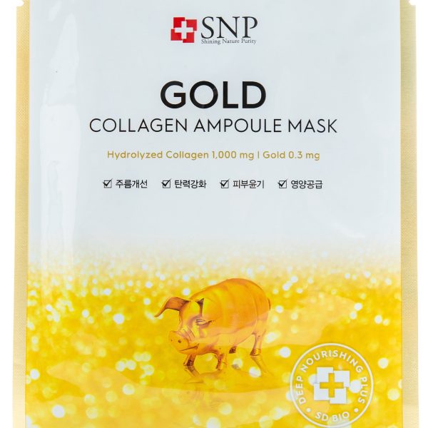 SNP Gold Collagen Ampoule Mask Discount