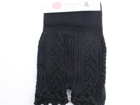 Knit High-Rise Cable Knit 32cm Winter Shorts M-L on Sale