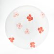 Japanese Ceramic Lightweight Scattered Flower Plate Fashion