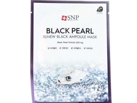 SNP Black Pearl Renew Black Ampoule Mask Cheap