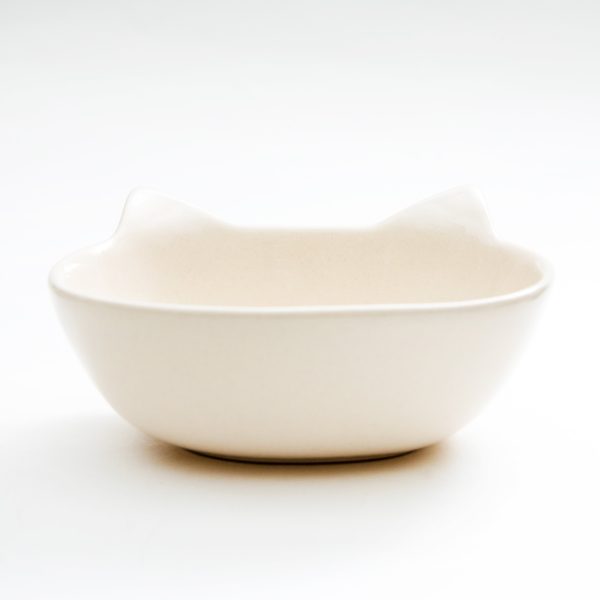 Microwave Safe Cat Face Bowl Supply