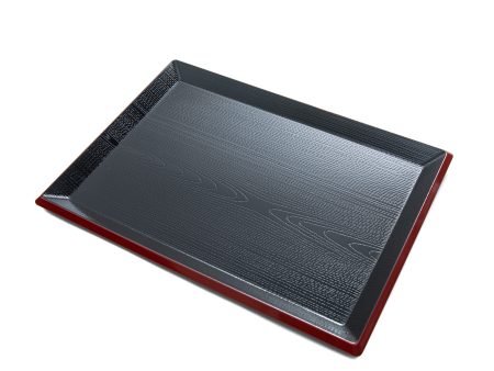 Japanese Style Tray with Red Vermilion Side Supply